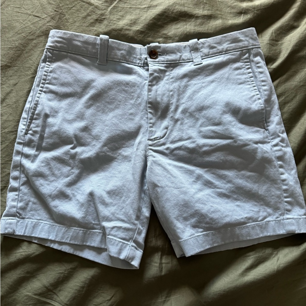 J. Crew Baby Blue Khaki Shorts